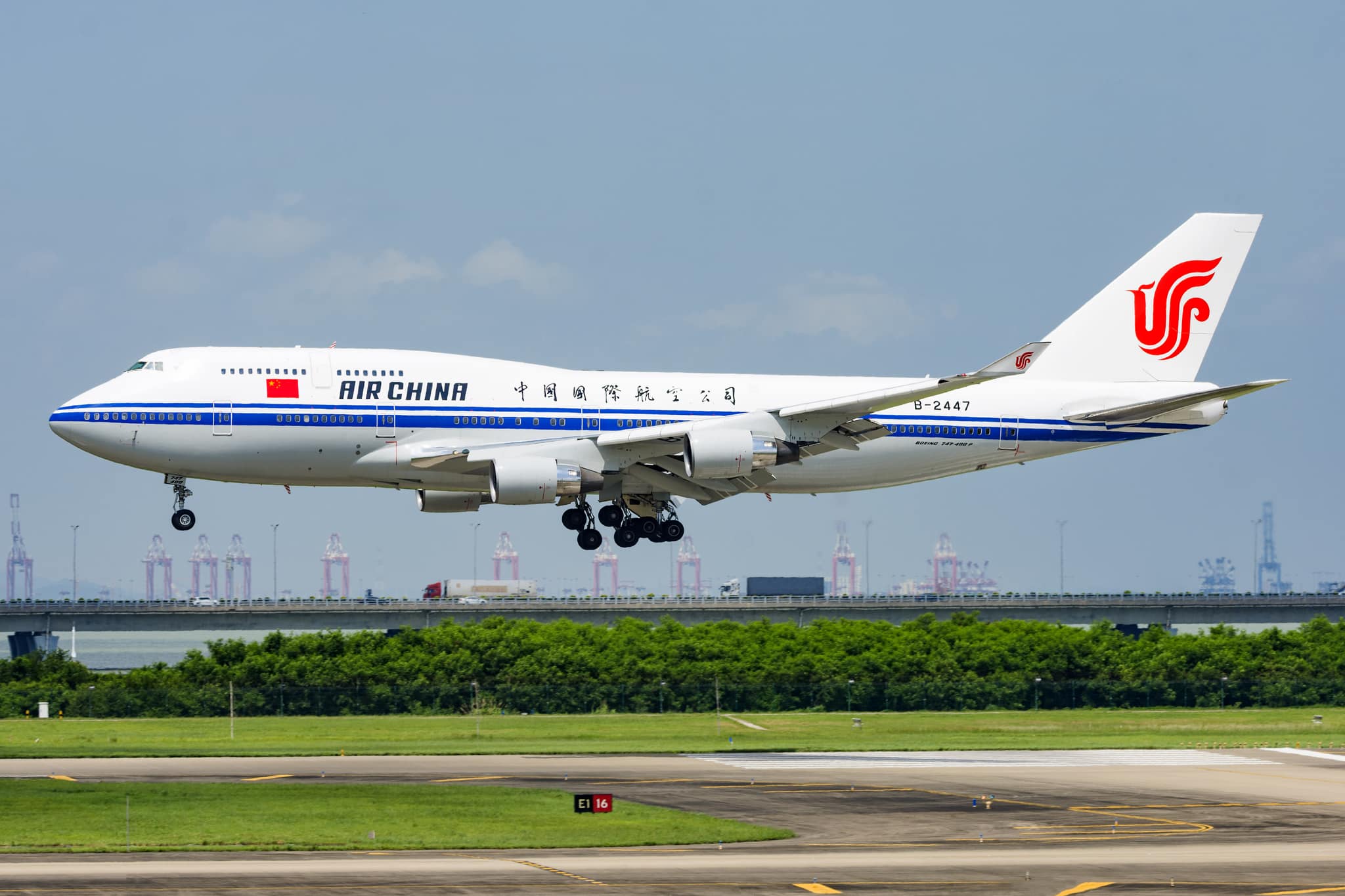 boeing 747 China Airlines Baoan